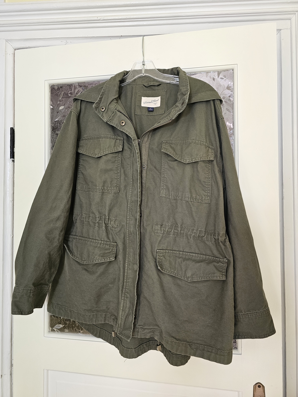 Olive Utility Anorak Jacket